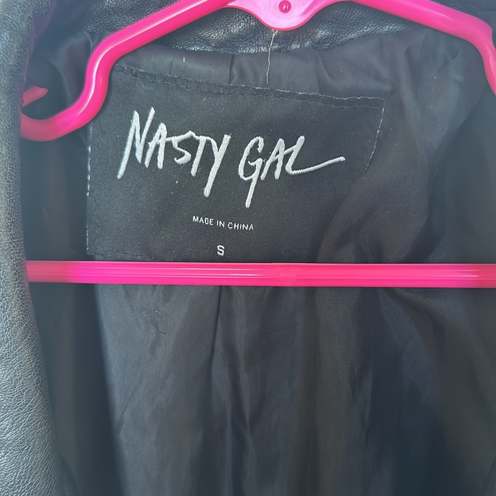 Faux leather jacket - Picture 2 of 3